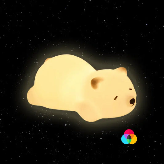 Sleeping Bear - Squishy Lights™ Collectible Lamp