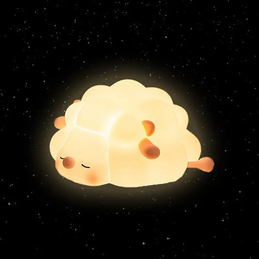 Sleepy Sheep - Squishy Lights™ Collectible Lamp